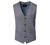 Anzugweste VENTI "VENTI Anzugweste uni", Herren, Gr. 48, blau (hellblau), 74% Polyester, 26% Baumwolle, Westen (32008933-48) hellblau