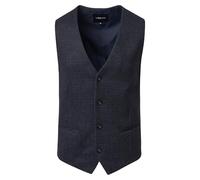 Venti Anzugweste Basic uni Blau Größe 52