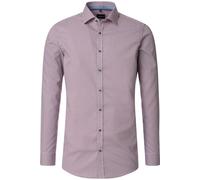 Venti Body Fit Hemd rot, Bedruckt