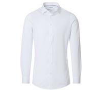 Venti Body Fit Jerseyhemd weiss, Einfarbig