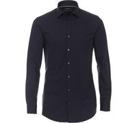 Venti Jerseyflex Body Fit Jerseyhemd navy, Einfarbig