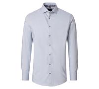 Businesshemd VENTI "VENTI Businesshemd uni", Herren, Gr. 43, Normalgrößen, blau, 100% Baumwolle, unifarben, schmal, Hemden (88691916-43) blau