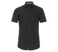 VENTI - Businesshemd Hyperflex schwarz - Gr. - 39