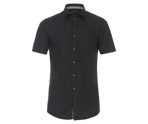VENTI - Businesshemd Hyperflex schwarz - Gr. - 40