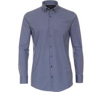 VENTI - Businesshemd Jerseyflex blau - Gr. - 39