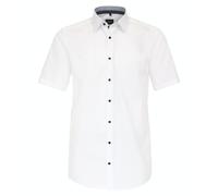 Venti Businesshemd Kurzarm Uni Modern Fit Weiß 44