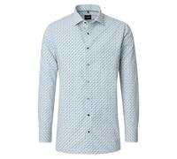 Venti Comfort Fit Hemd blau, Bedruckt