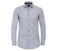 Businesshemd VENTI "VENTI Print" Gr. 39, Normalgrößen, blau (mittelblau) Herren Hemden (43396352-39) mittelblau