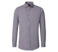 Businesshemd VENTI "VENTI Businesshemd Print", Herren, Gr. 38, Normalgrößen, rot, 97% Baumwolle, 3% Elasthan, bedruckt, sehr figurbetont, Hemden (54797119-38) rot