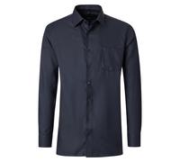 Venti Businesshemd Uni Modern Fit Schwarz 39