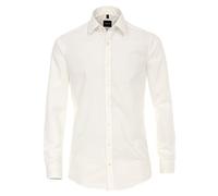 VENTI - Popeline Hemd uni 001420 weiss - Gr. - 40