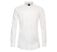 Venti Body Fit Hemd weiss, Einfarbig