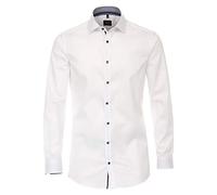 Businesshemd VENTI "VENTI uni" Gr. 39, Normalgrößen, weiß (schneeweiß) Herren Hemden (96886766-39) schneeweiß