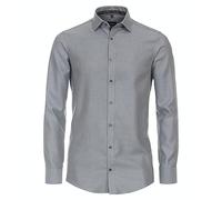 Venti Businesshemd Uni Modern Fit Hellbraun 41