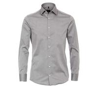 Venti Businesshemd Uni Modern Fit Hellgrau 44