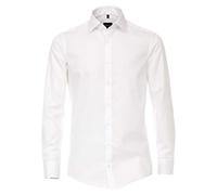 Venti Businesshemd Uni Modern Fit Weiß 39