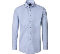 Venti Comfort Fit Hemd blau, Bedruckt