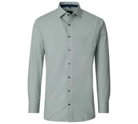 Venti Comfort Fit Hemd grün, Bedruckt