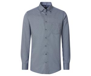 Venti Comfort Fit Hemd super langer Arm blau