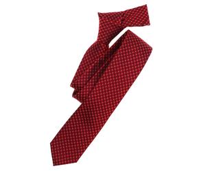 VENTI - Gewebt Krawatte gemustert rot - Gr. - OS