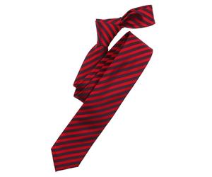 VENTI - Gewebt Krawatte gestreift 001080 rot - Gr. - os