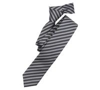 VENTI - Gewebt Krawatte gestreift 001080 silber - Gr. - os