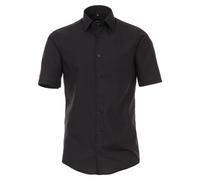 VENTI - Hemd Halbarm uninah 001620 schwarz - Gr. - 46