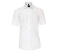 VENTI - Hemd Halbarm uninah 001620 weiss - Gr. - 44