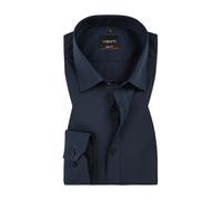 Venti Hemd Herren Extra Slim Fit Langarm Baumwolle blau, 42