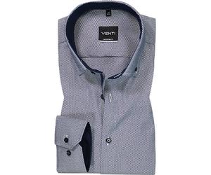 Venti Hemd Herren Langarm Baumwolle blau, 41