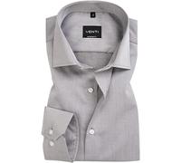 Venti - Modern Fit - Herren Hemd mit Kent-Kragen (001880), Größe:43, Farbe:Silber (700)