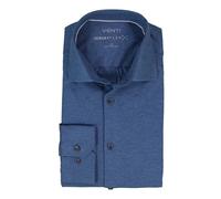 VENTI Hemd Herren Langarm Jersey blau, 39