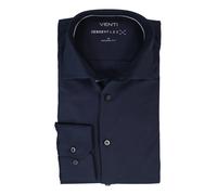 VENTI Hemd Herren Langarm Jersey blau, 43