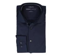 VENTI Hemd Herren Langarm Jersey blau, 45