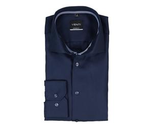 VENTI Hemd Herren Langarm Kent blau, 47