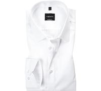 Venti Businesshemd Uni Modern Fit Weiß 39