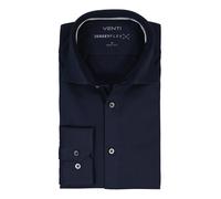 VENTI Hemd Herren Slim Fit Langarm Jersey blau, 36