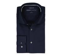 VENTI Hemd Herren Slim Fit Langarm Jersey blau, 37