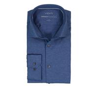 VENTI Hemd Herren Slim Fit Langarm Jersey blau, 37