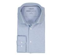 VENTI Hemd Herren Slim Fit Langarm Jersey blau, 40