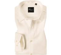 VENTI Hemd Herren Slim Fit Langarm Kent beige, 44