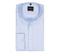 Businesshemd VENTI "VENTI Businesshemd uni", Herren, Gr. 42, Normalgrößen, blau, 100% Baumwolle, unifarben, sehr figurbetont, Hemden (55138721-42) blau
