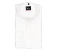 VENTI Hemd Herren Slim Fit Langarm Oxford weiß, 43