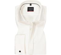 VENTI Hemd Herren Slim Fit Umschlagmanschetten Kent weiß, 39