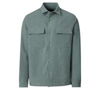 Venti Hemdjacke uni Casual Fit Grün 50
