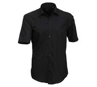 Venti Herren 001620 Businesshemd, Schwarz (Schwarz 80), Kragenweite: 38