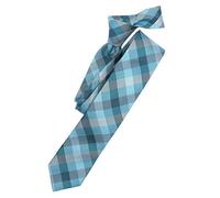 Venti Herren Krawatte 172699800, Kariert, Gr. 3.5 (Herstellergröße: os), Blau (Aqua 150)