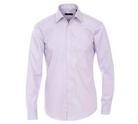 Venti Herren Slim Fit Businesshemd 001480, Einfarbig, Gr. 37 (Herstellergröße: 41), Rosa (Lila 901)