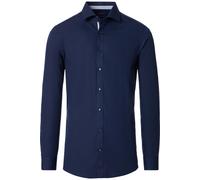 Businesshemd VENTI "VENTI Businesshemd uni", Herren, Gr. 46, Normalgrößen, blau (helles himmelblau), 88% Baumwolle, 12% Elasthan, unifarben, sehr figurbetont, Hemden (62328539-46) helles himmelblau