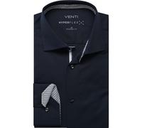 Venti Hyperflex Modern Fit Hemd blau, Faux-uni